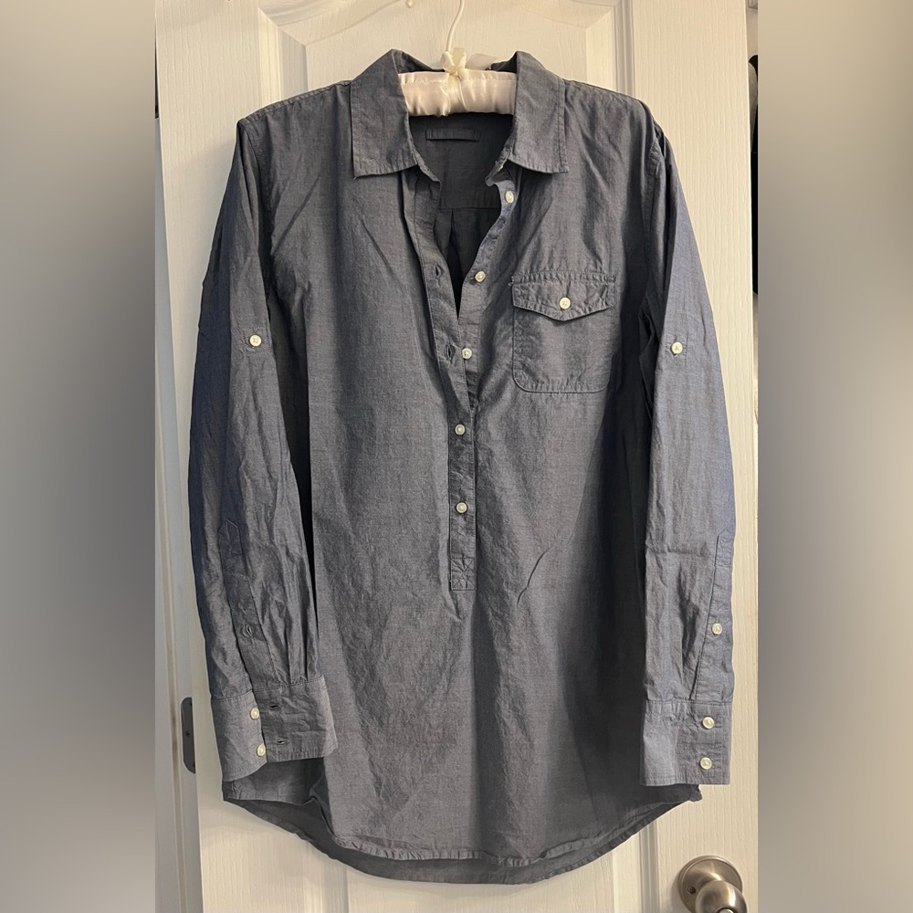 J. Crew Blue Button Down Shirt